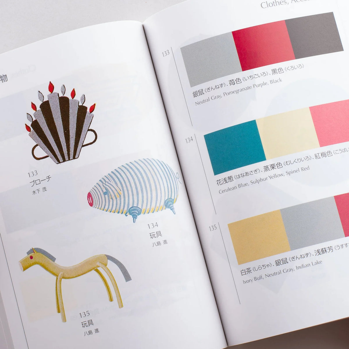 A Dictionary of Color Combinations (Vol. 2)-Seigensha-Tokoro