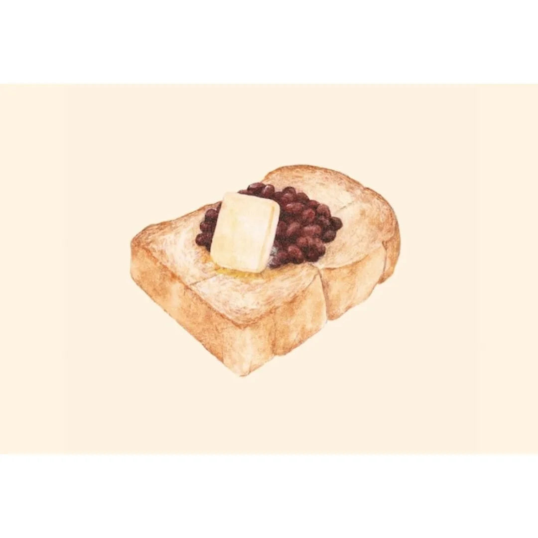 Postkarte 'An-Butter-Toast' | Megumi Sasaki-Megumi Sasaki-Tokoro