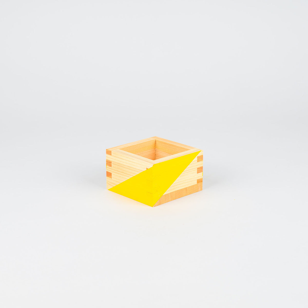 Bunte Sake-Holzbecher Masu 'Gimapop' | Ohashi Ryoki-Ohashi Ryoki-Tokoro