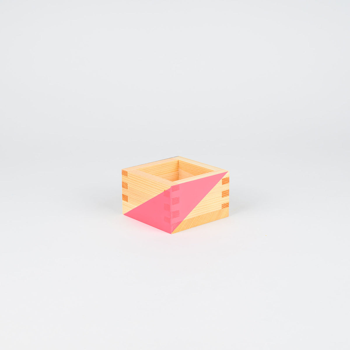 Bunte Sake-Holzbecher Masu 'Gimapop' | Ohashi Ryoki-Ohashi Ryoki-Tokoro