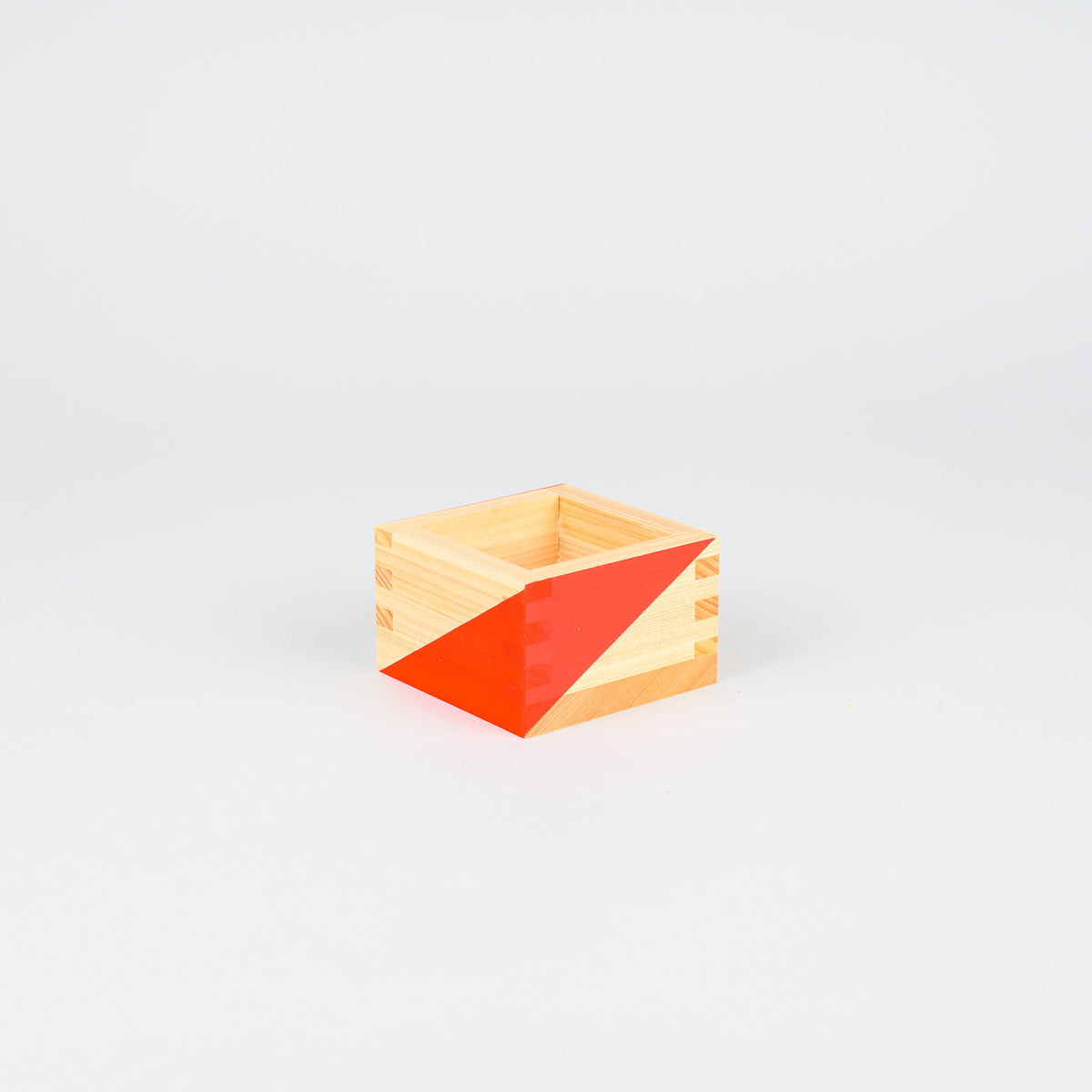 Bunte Sake-Holzbecher Masu 'Gimapop' | Ohashi Ryoki-Ohashi Ryoki-Tokoro