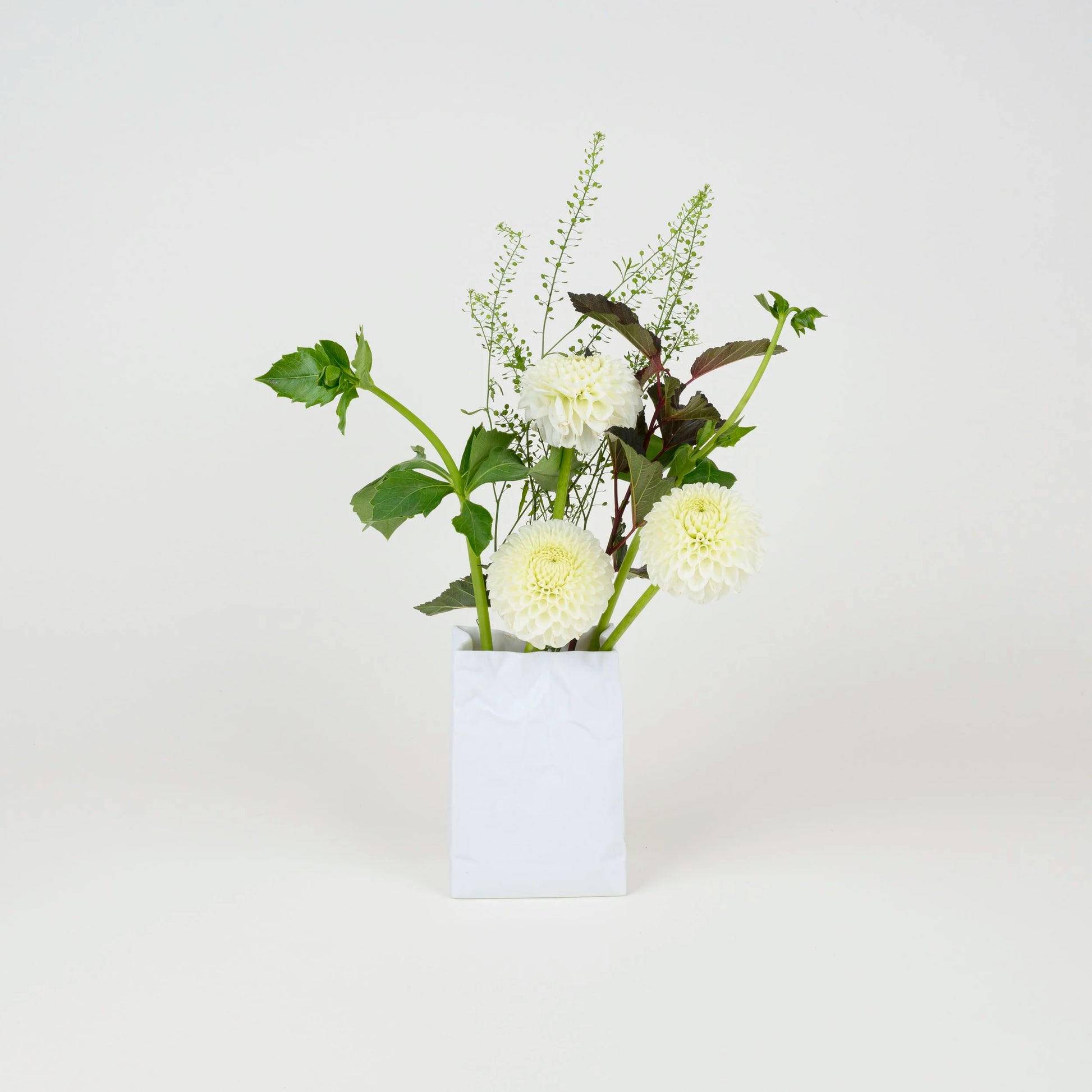 Crinkle Bag Vase | Ceramic Japan-Ceramic Japan-Medium-Tokoro