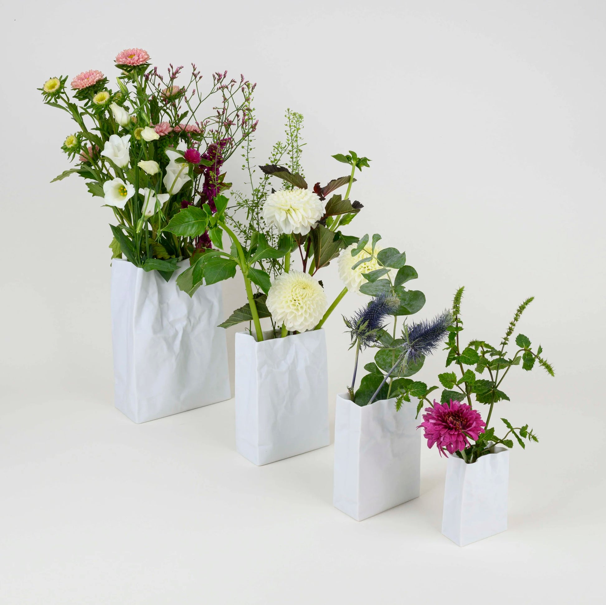 Crinkle Bag Vase | Ceramic Japan-Ceramic Japan-Tokoro