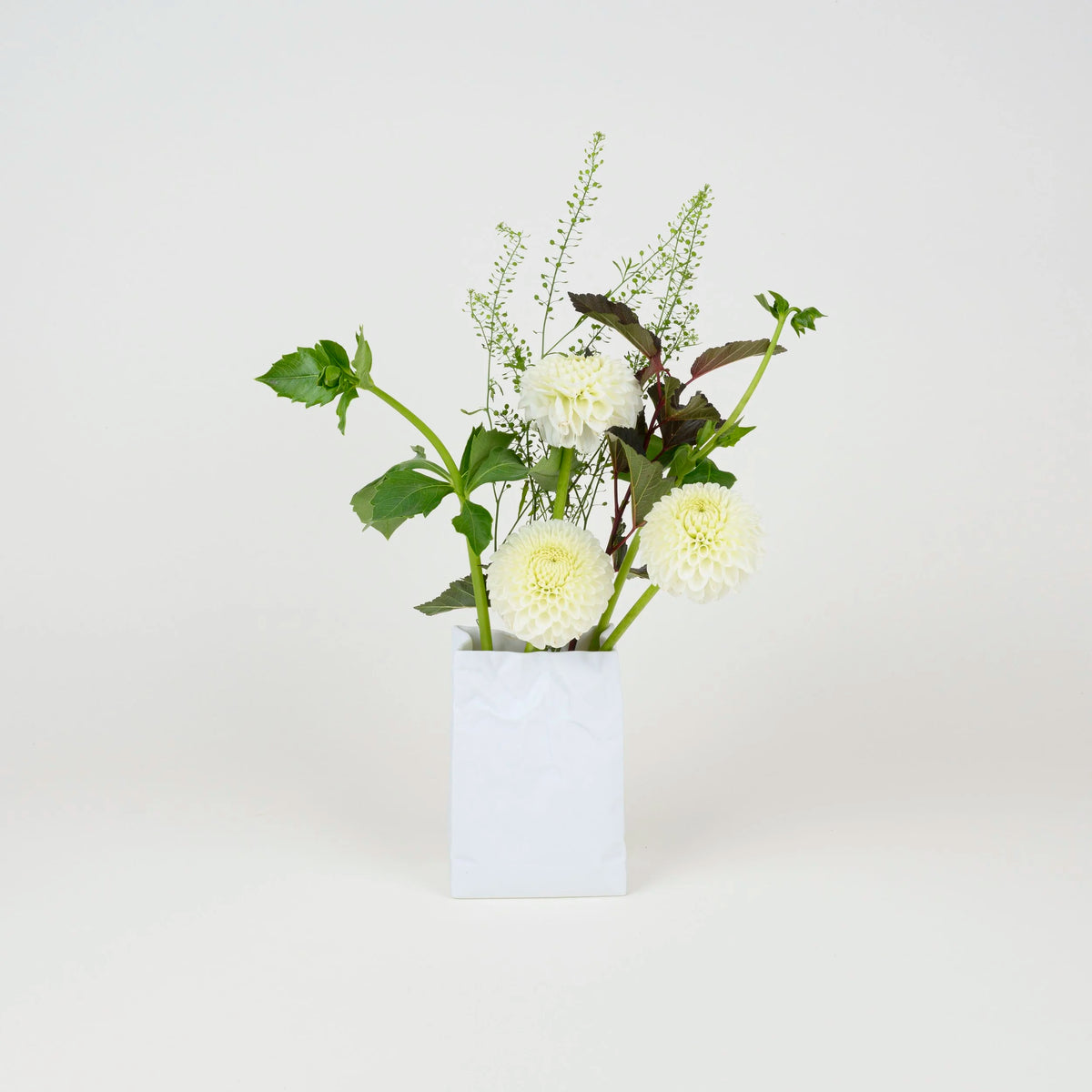 Crinkle Bag Vase | Ceramic Japan-Ceramic Japan-Medium-Tokoro