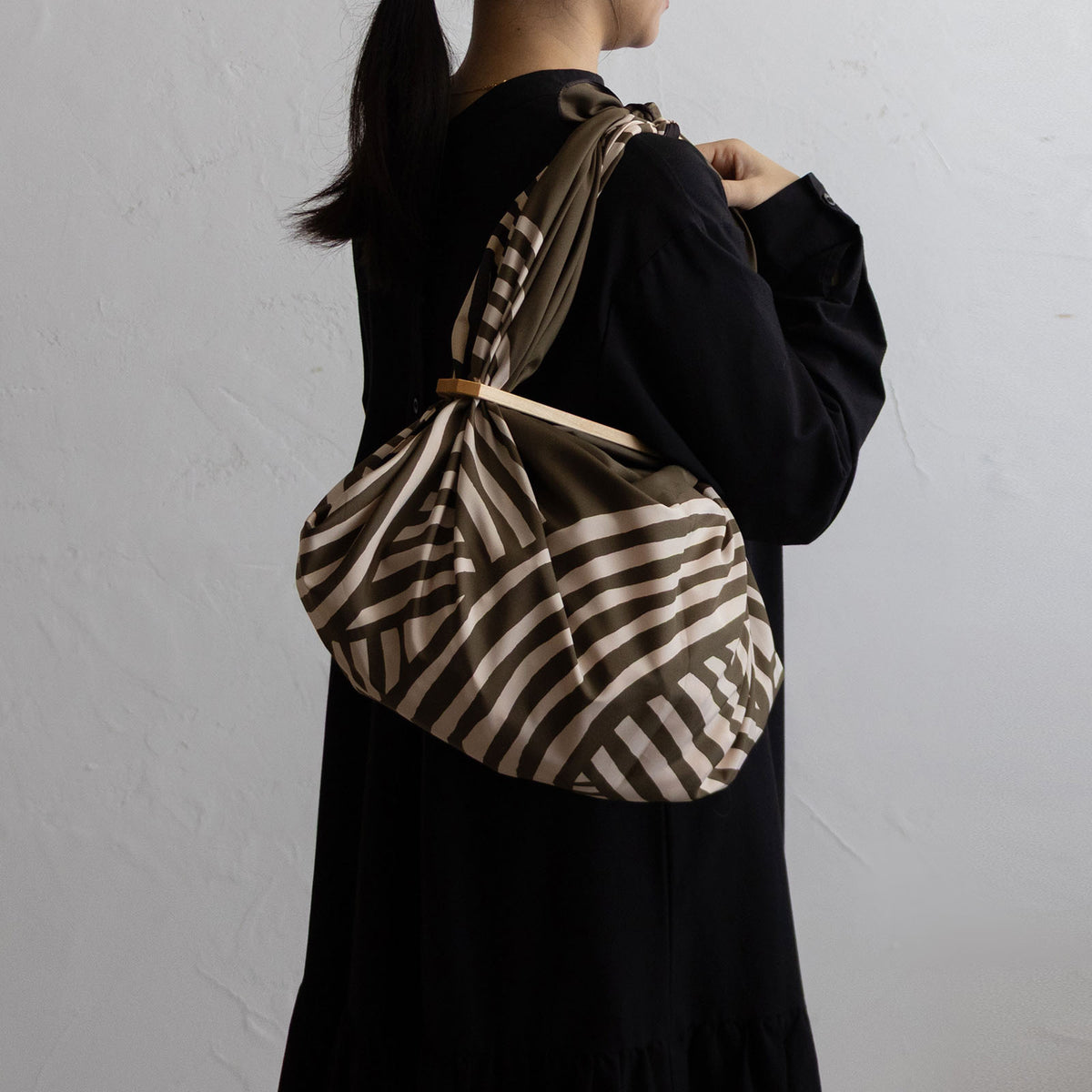 Furoshiki 'Patchin' Holzverschluss Ahorn | Rice Product-Musubi-Tokoro