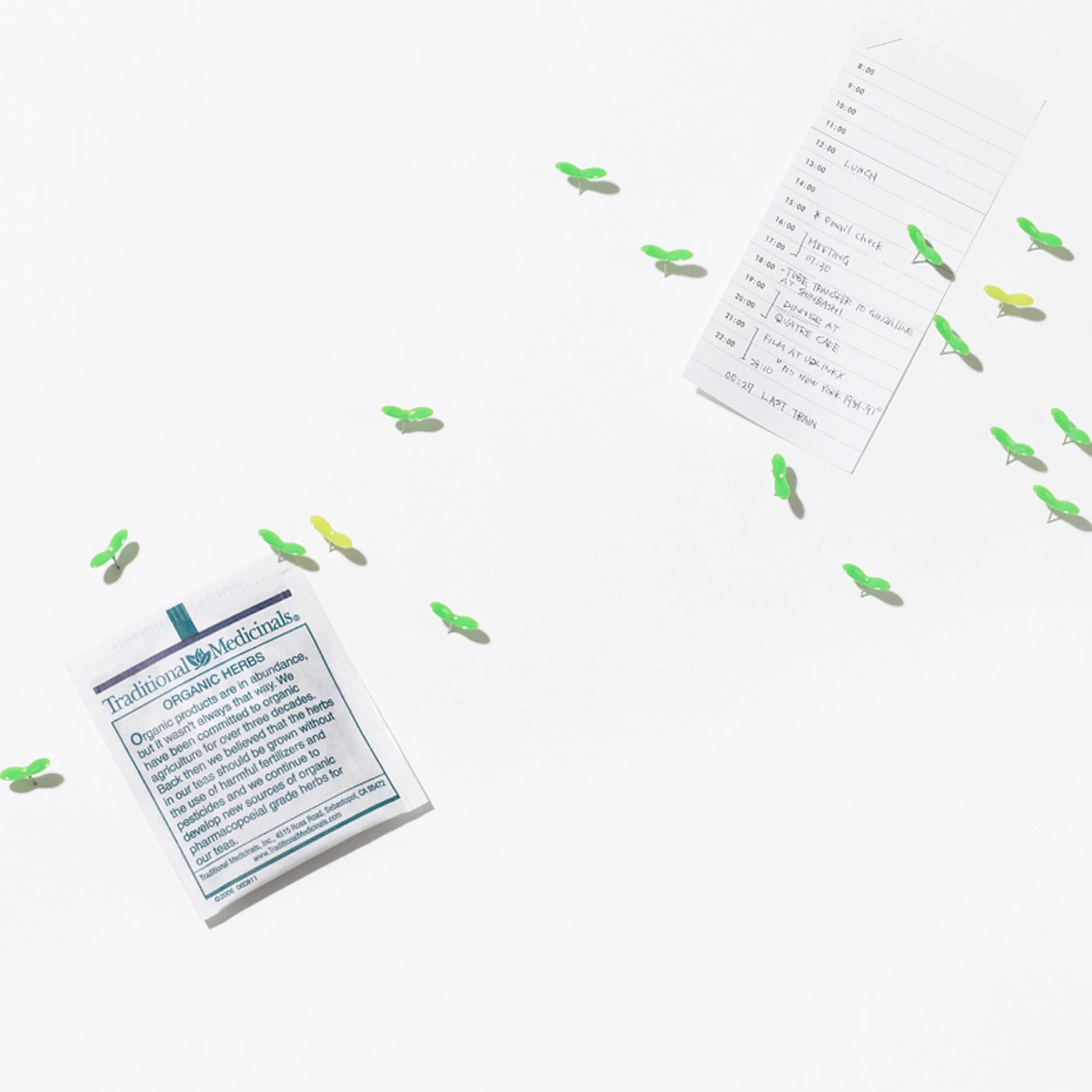 Green Pin (5er Set) | +d-+d-Tokoro