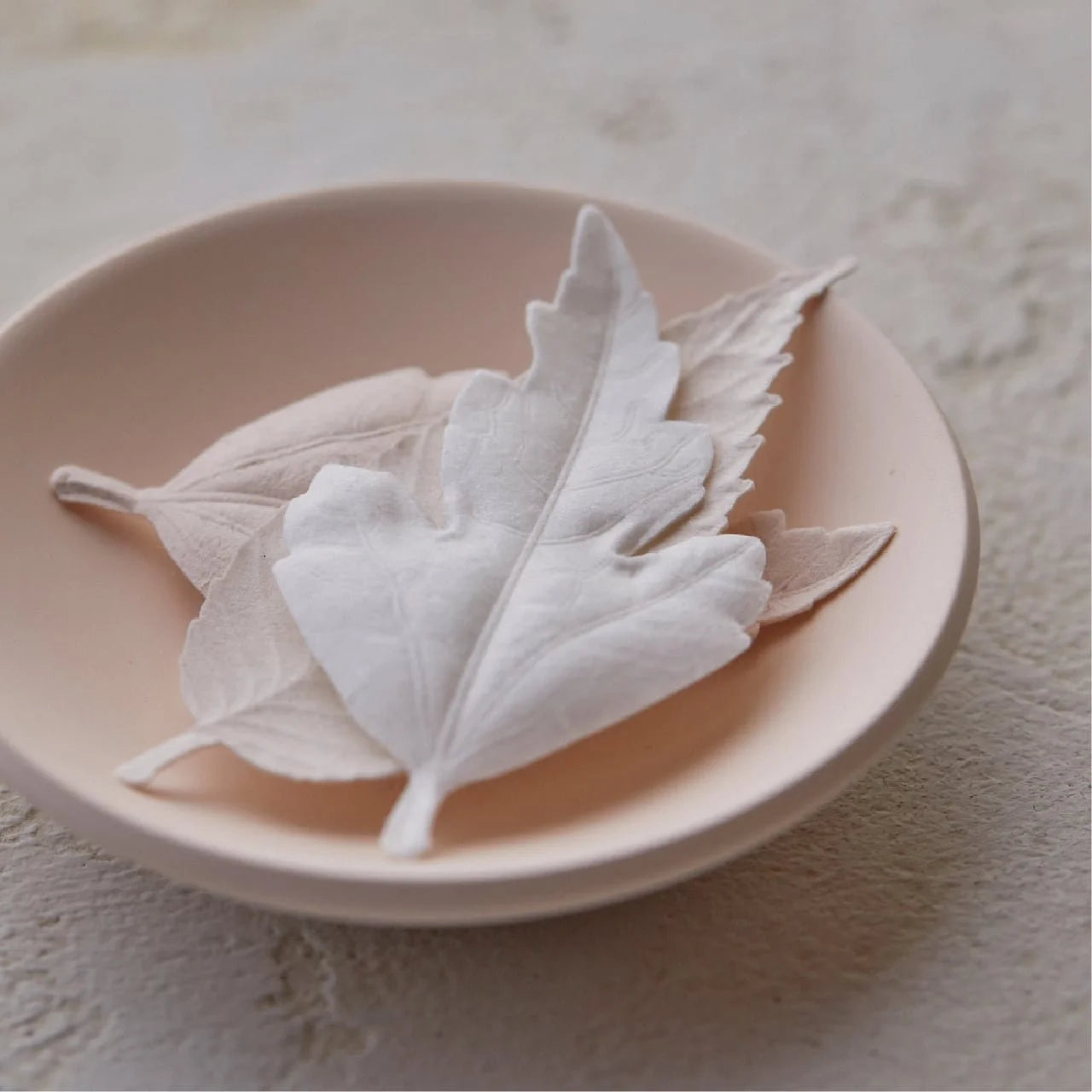 HA KO Duftblatt Set mit Schale-HA KO-Tokoro