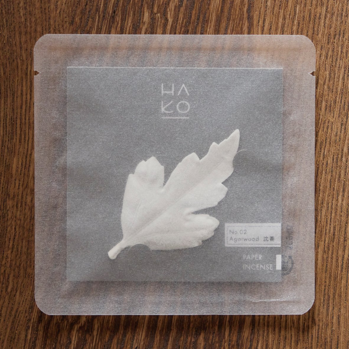 HA KO Duftblatt - Agarwood-HA KO-Tokoro