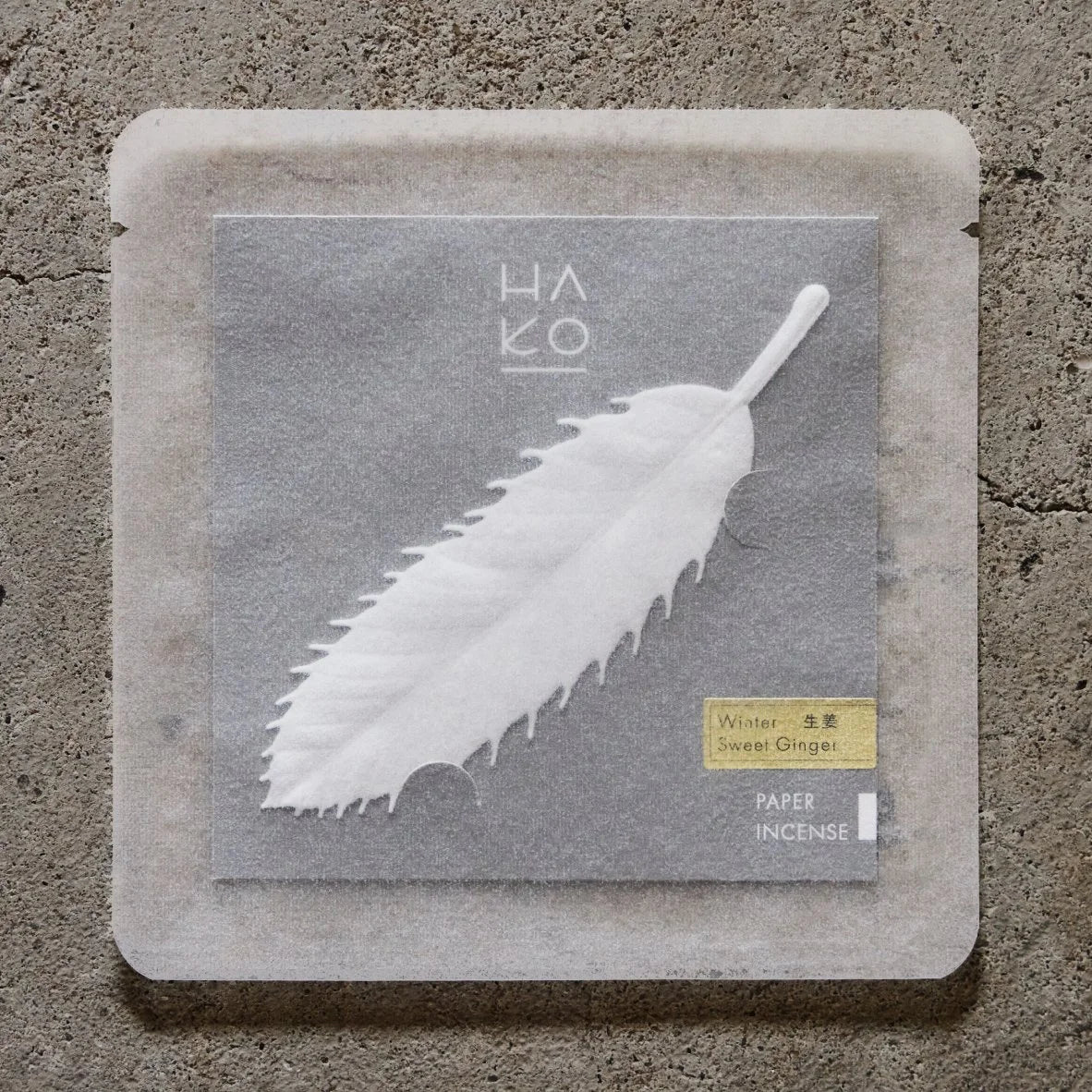HA KO Duftblatt - Sweet Ginger (Winter)-HA KO-Tokoro