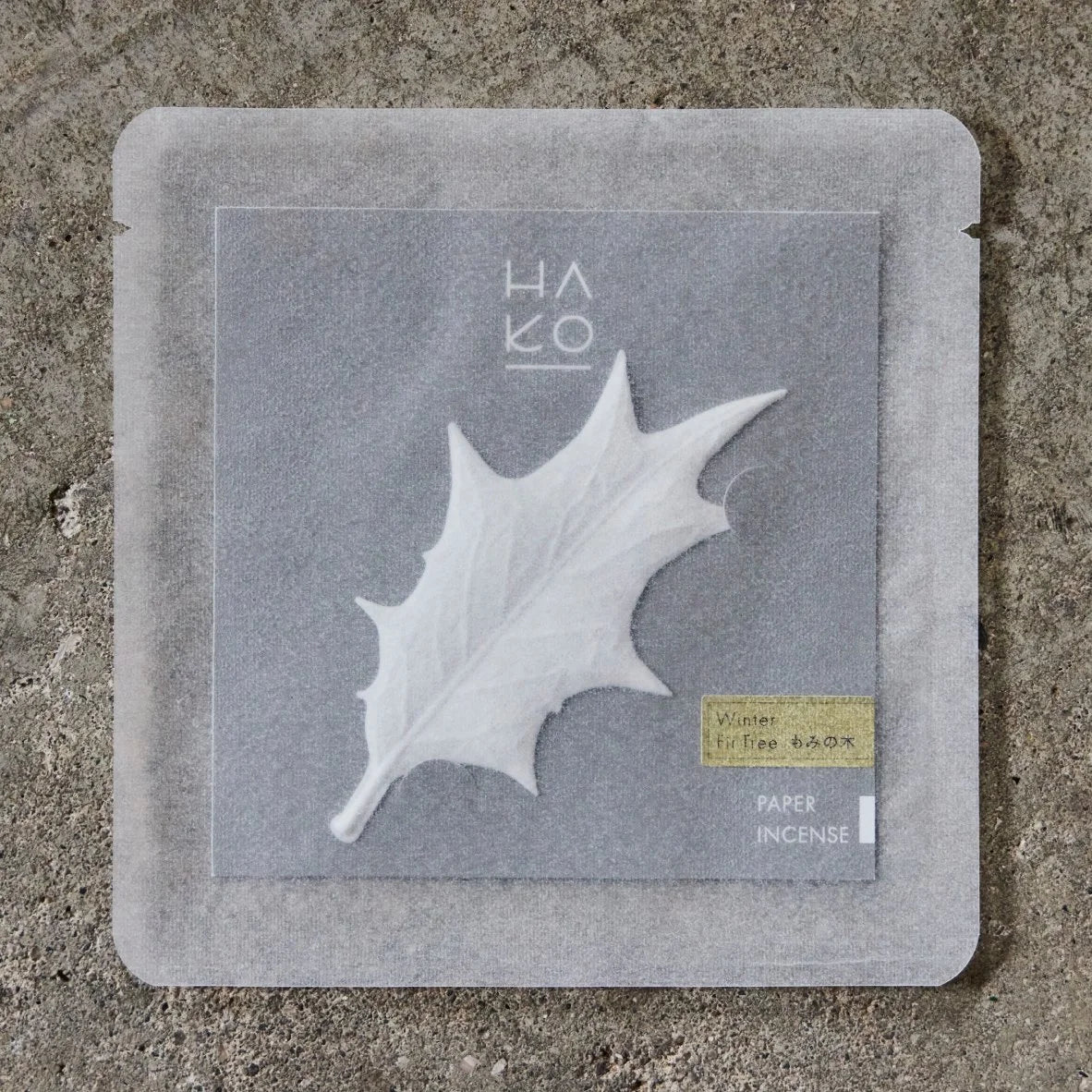 HA KO Duftblatt - Tanne (Winter)-HA KO-Tokoro