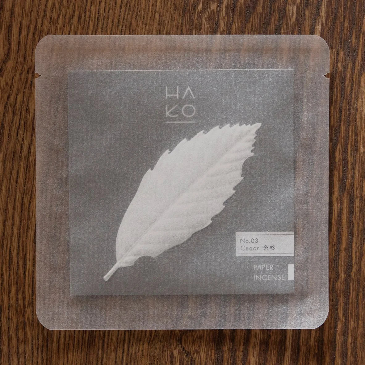 HA KO Duftblatt - Zeder-HA KO-Tokoro