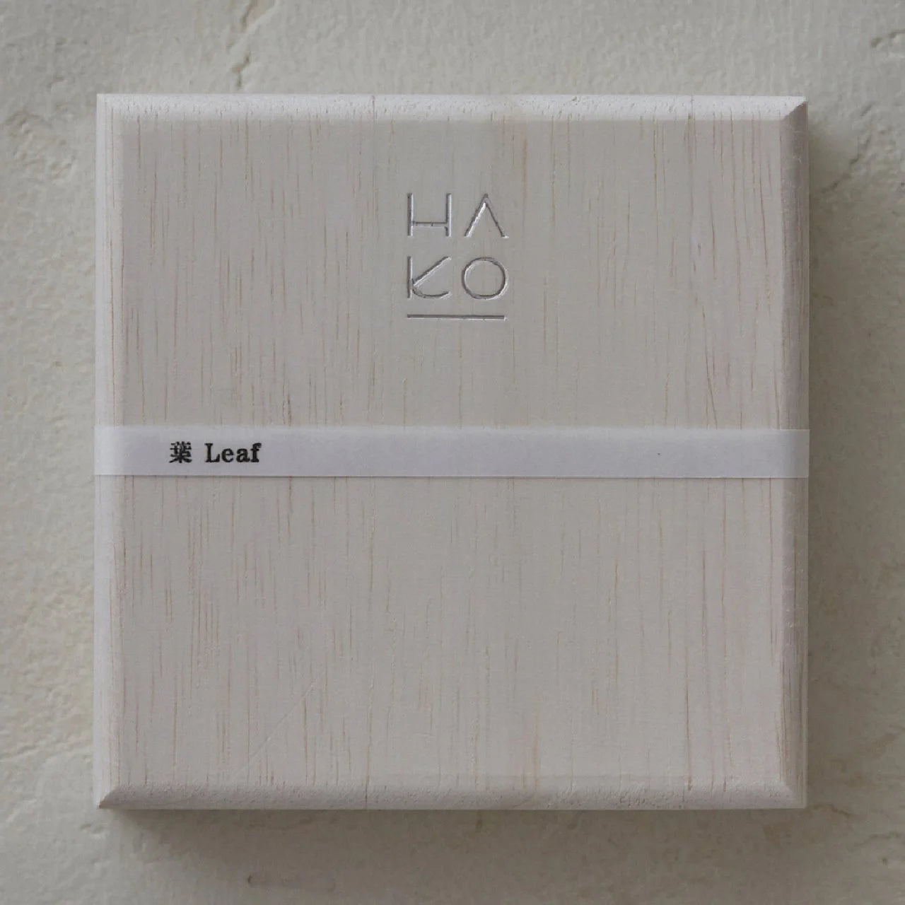 HA KO Duftblatt Set mit Schale-HA KO-Tokoro