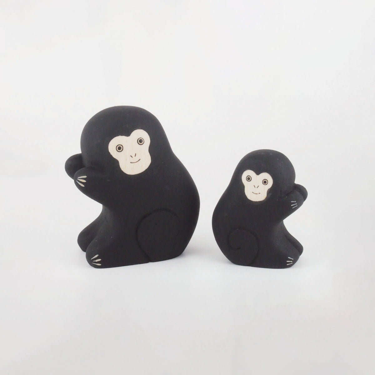 Holz-Tierfigur Affe | T-Lab-Holztier-Tokoro-