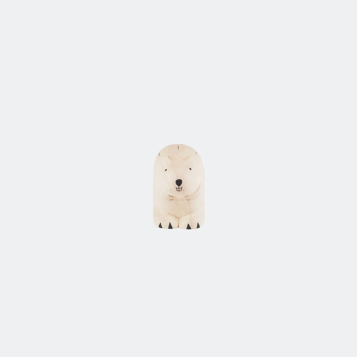 Holz-Tierfigur Biber | T-Lab-Holztier-Tokoro-