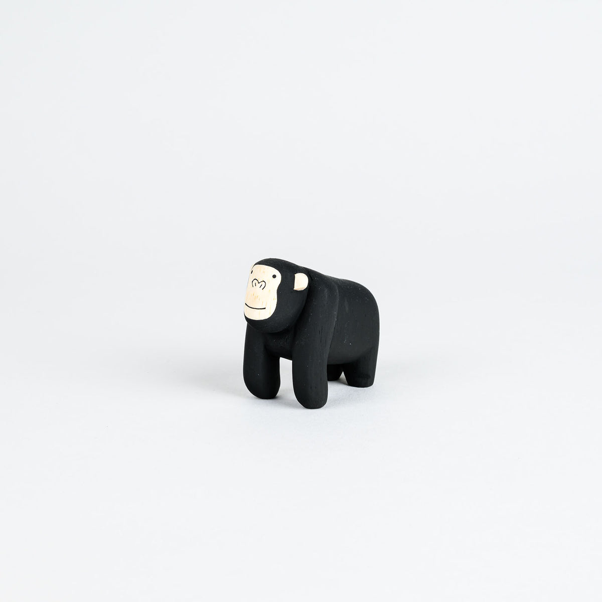 Holz-Tierfigur Gorilla | T-Lab-Holztier-Tokoro-