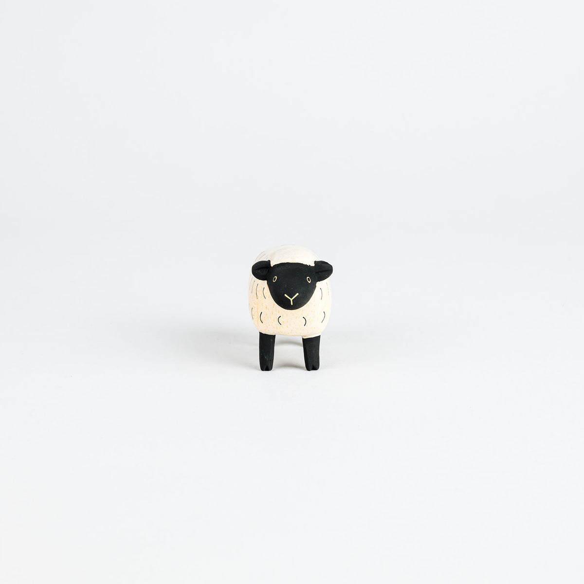 Holz-Tierfigur Schaf | T-Lab-Holztier-Tokoro-