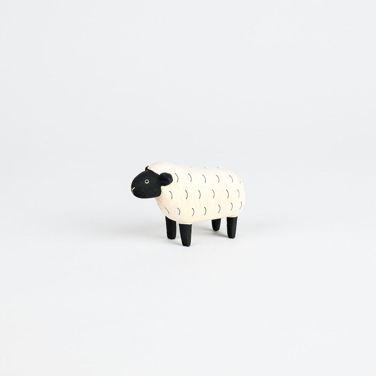 Holz-Tierfigur Schaf | T-Lab-Holztier-Tokoro-