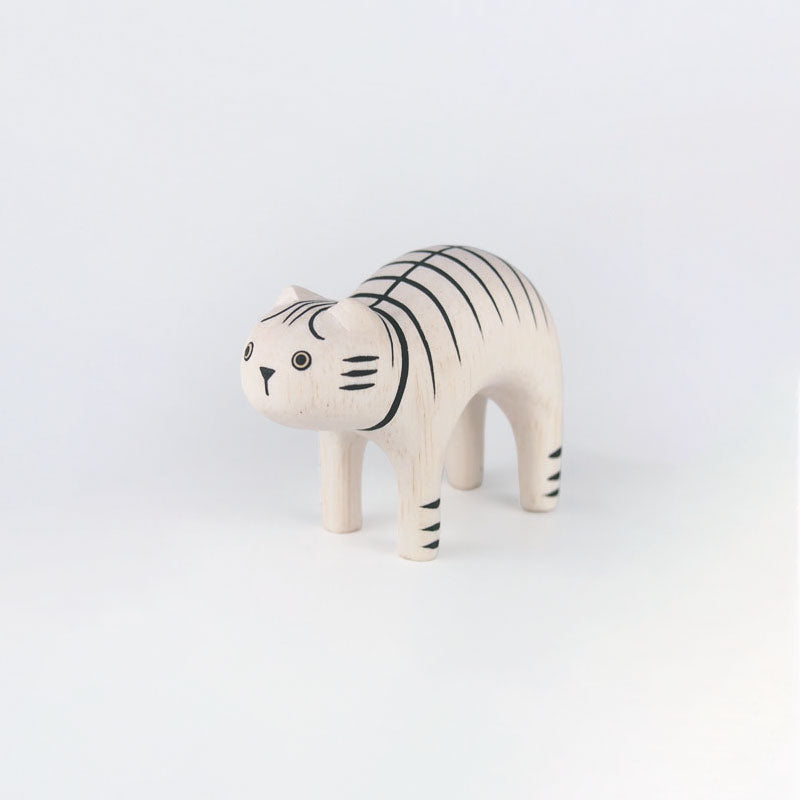 Tigerkatze Holztier | T-Lab-T-Lab-Tokoro