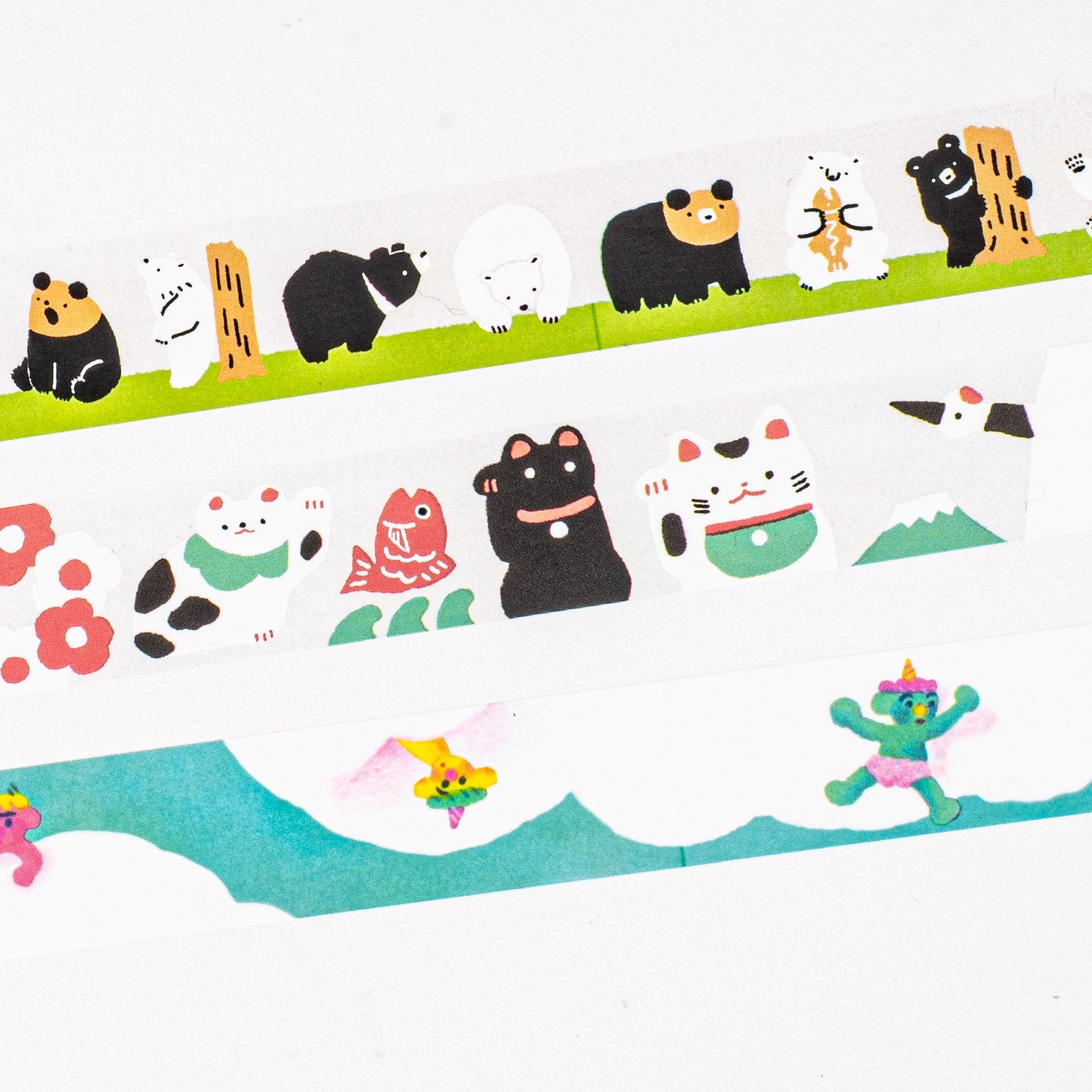 Masking Tape "Oni" Itoi Yuki-Itoi Yuki-Tokoro