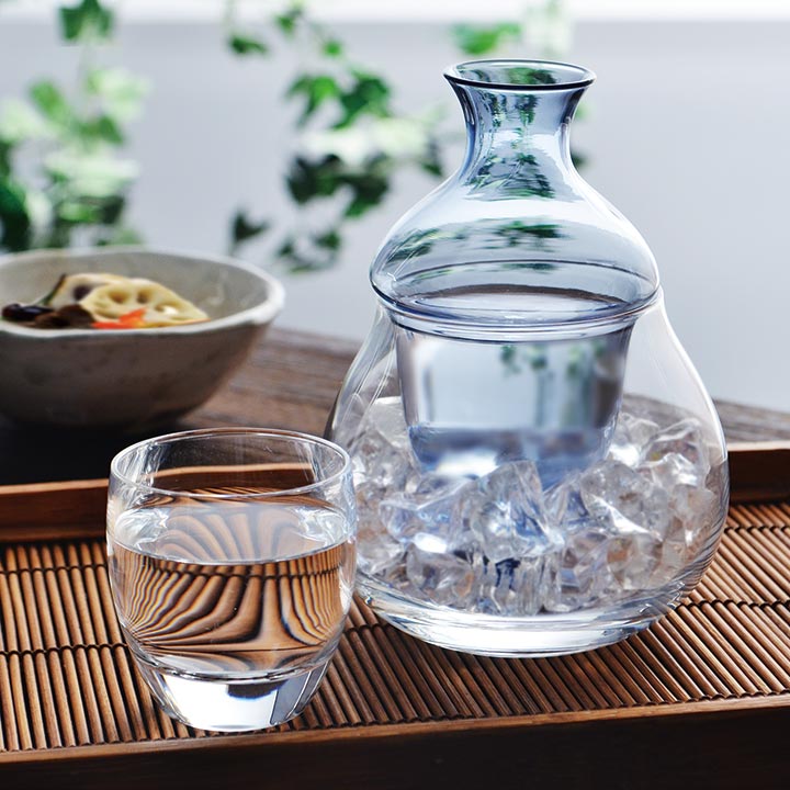 Karaffe für gekühlten Sake | Toyo-Sasaki Glass-Toyo-Sasaki-Tokoro
