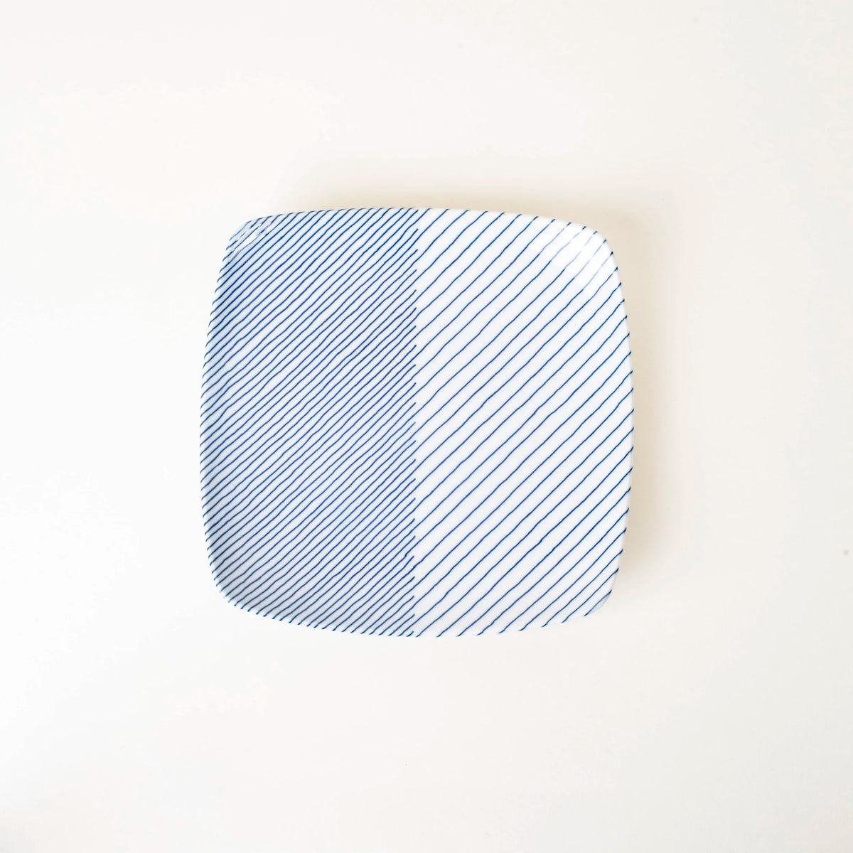 Kasanejima Teller-Serie | Hakusan Porcelain-Hakusan Porcelain-Mittel 21 x 21 cm-Tokoro