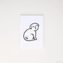 Kleines Notizbuch NOT SCARY DOG | Noritake-Noritake-Tokoro