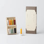 Mini-Kerzenset mit Keramikstand 'Earth Colors' | Daiyo-Daiyo-Weiss-Tokoro