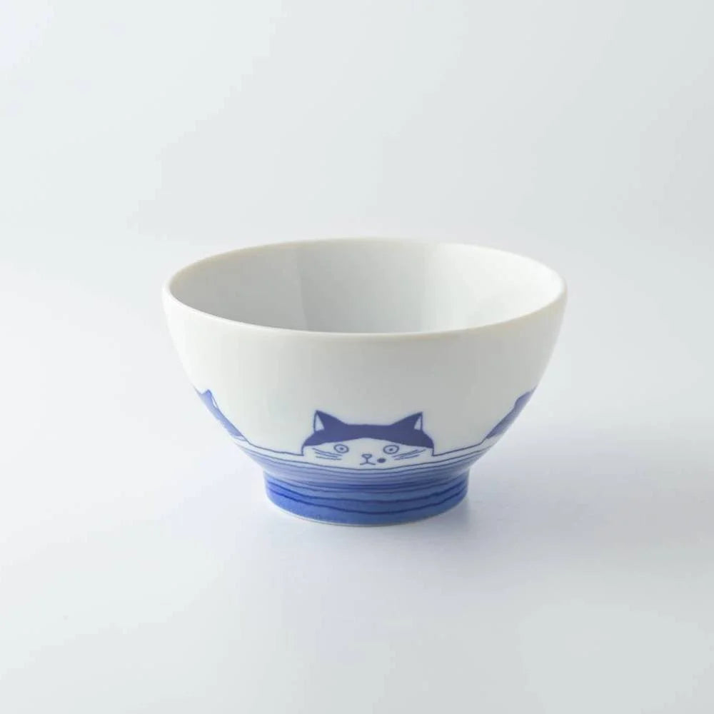 Shichita Katzen-Reisschale | Yamakatsu Minotoen