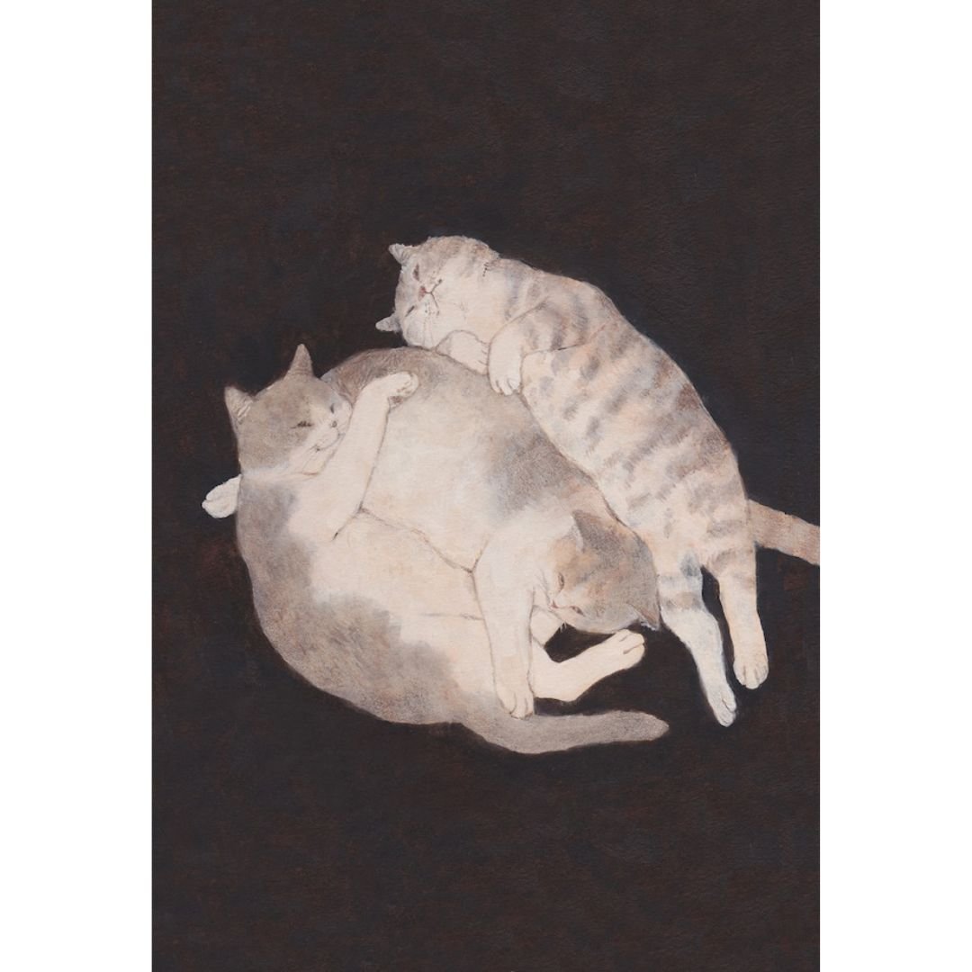 Postkarte 'Neko Dango' | Megumi Sasaki-Megumi Sasaki-Tokoro
