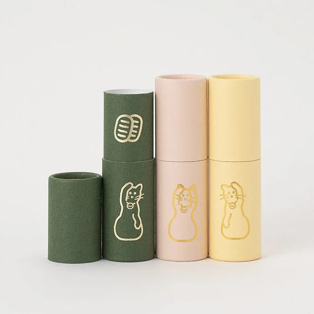 POCHI-PON (3er Set) | Sikigu-Sikigu-Manekineko - Glückskatze-Tokoro