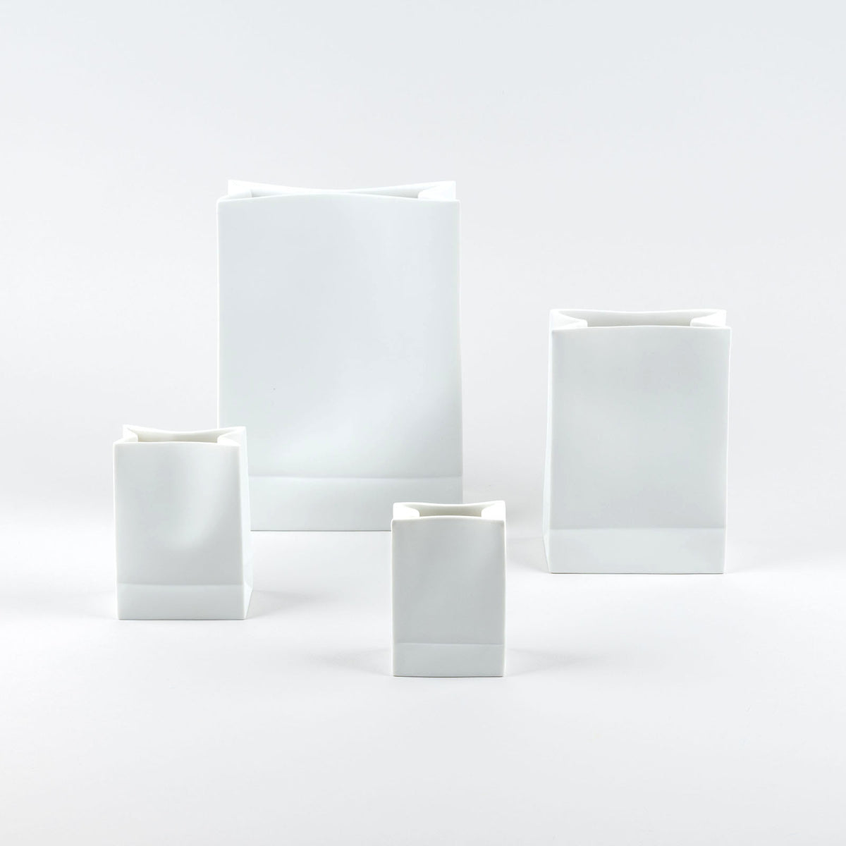 'Paper Bag' Vase - Makoto Komatsu | Ceramic Japan-Ceramic Japan-Tokoro