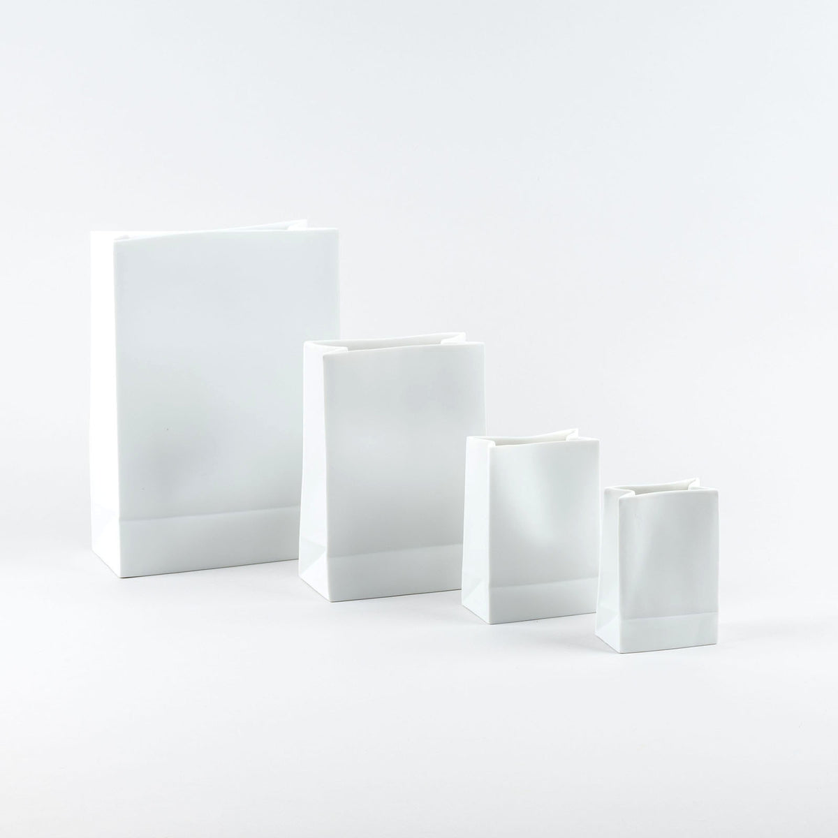'Paper Bag' Vase - Makoto Komatsu | Ceramic Japan-Ceramic Japan-Tokoro