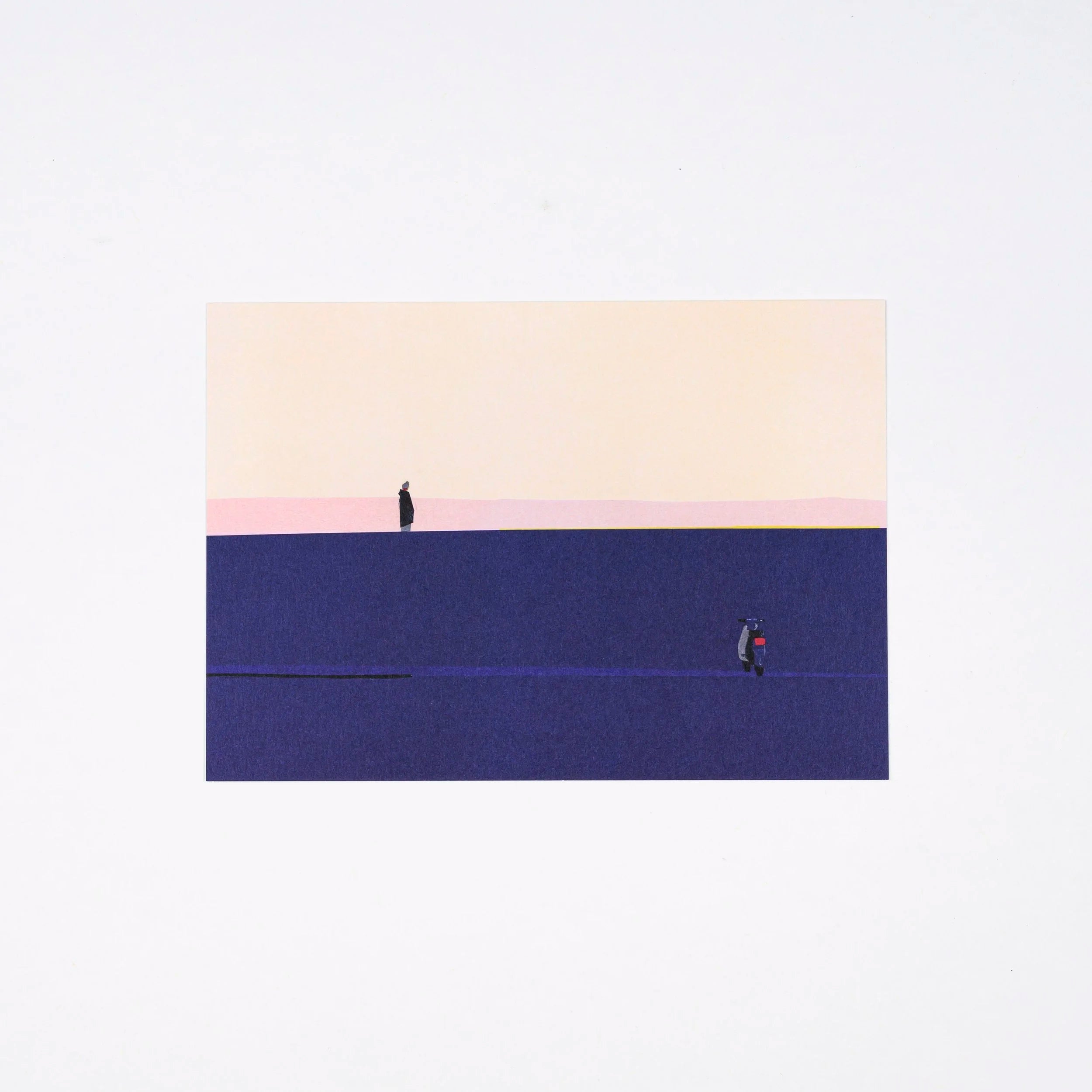 Postkarte 'Embankment' | Taku Bannai-Taku Bannai-Tokoro