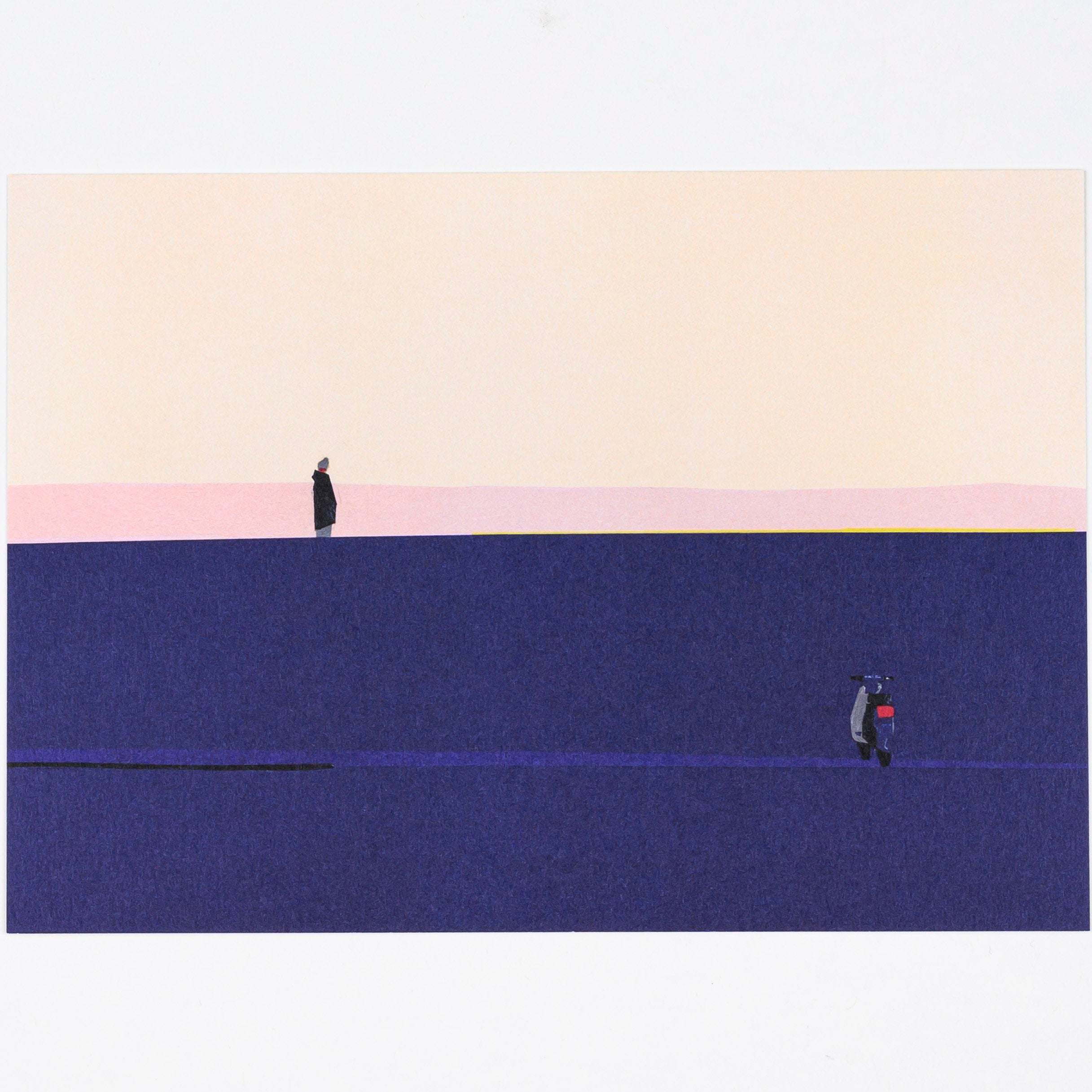 Postkarte 'Embankment' | Taku Bannai-Taku Bannai-Tokoro