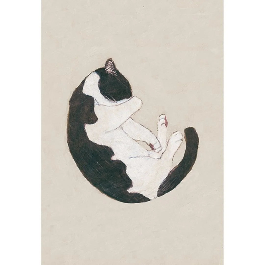 Postkarte 'Neko Marumaru' | Megumi Sasaki-Megumi Sasaki-Tokoro