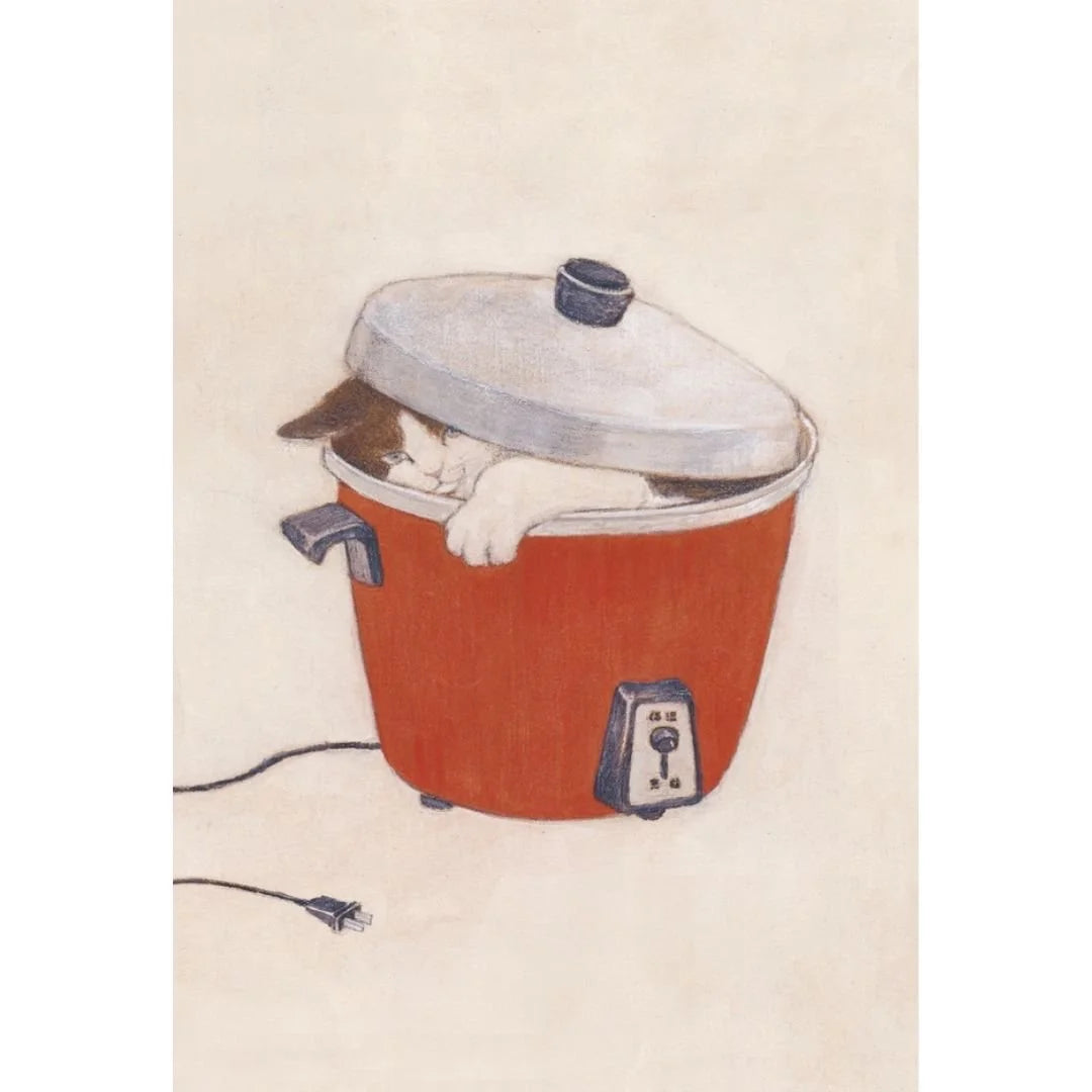 Postkarte 'Taiwan Nabe Neko' | Megumi Sasaki-Megumi Sasaki-Tokoro