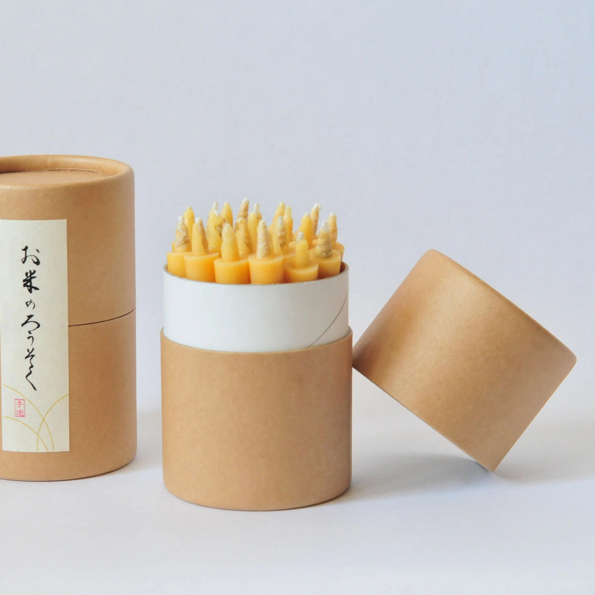 Reiswachs-Kerzen-Set | Daiyo-Daiyo-Tokoro
