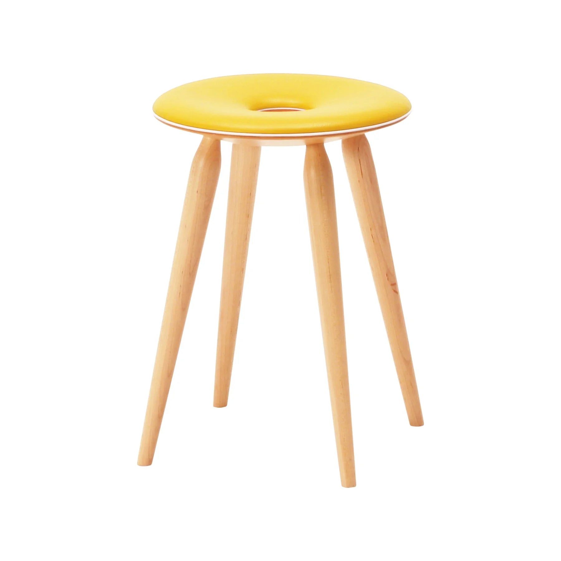 Ring Stool - Kato Tokukichi | Tendo Mokko-Tendo Mokko-Gelb-Tokoro