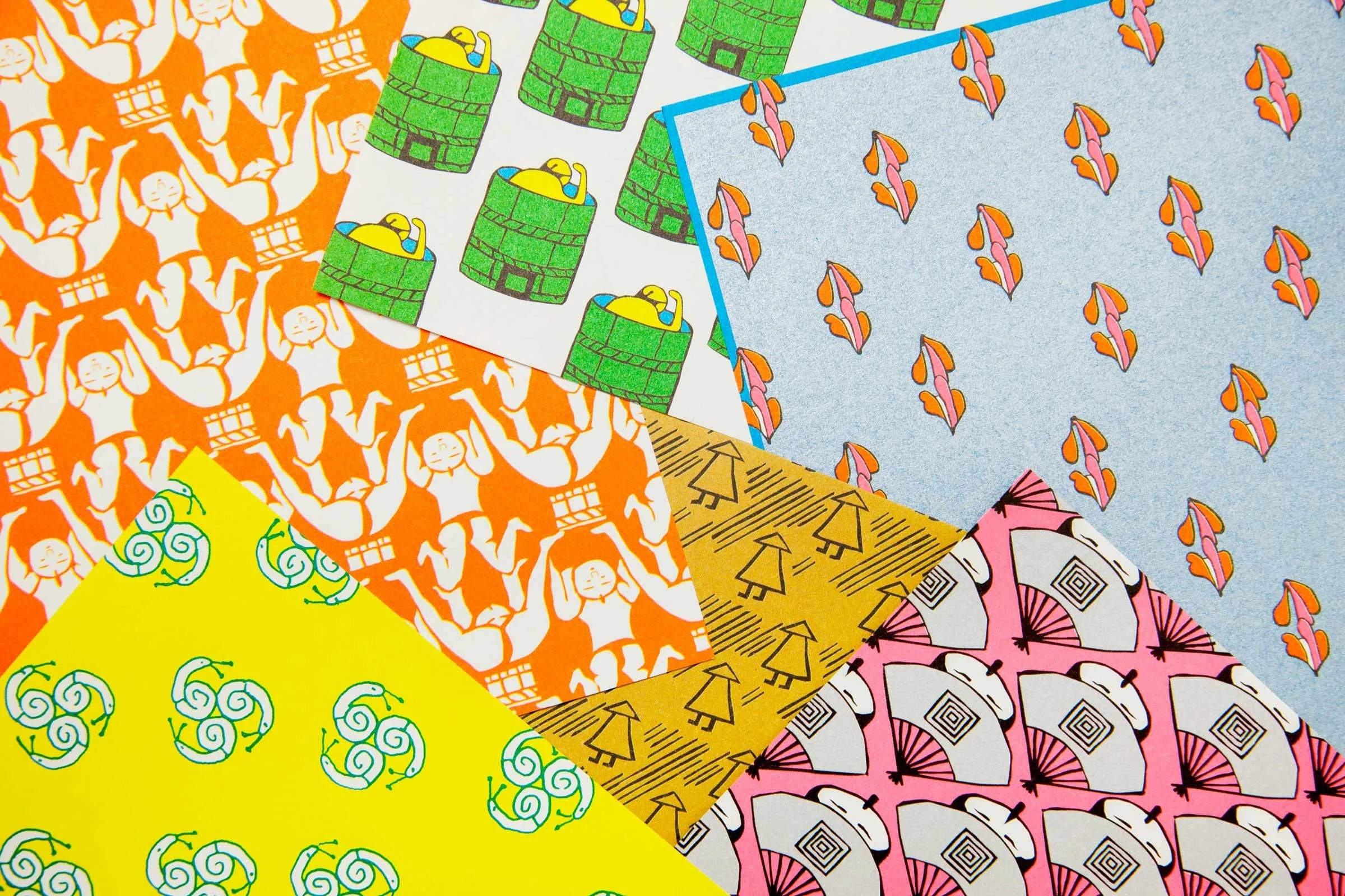 Santo Kyoden Origami A | Cochae-Cochae-Tokoro
