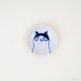 Shichita Katzenteller - Cat Plate | 10 cm-YAMAKATSU MINOTOEN-Nora-Tokoro