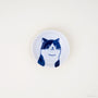 Shichita Katzenteller - Cat Plate | 10 cm-YAMAKATSU MINOTOEN-Mike-Tokoro