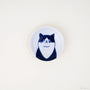 Shichita Katzenteller - Cat Plate | 10 cm-YAMAKATSU MINOTOEN-Hachiware-Tokoro