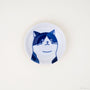 Shichita Katzenteller - Cat Plate | 12 cm-YAMAKATSU MINOTOEN-Mike-Tokoro