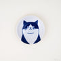 Shichita Katzenteller - Cat Plate | 12 cm-YAMAKATSU MINOTOEN-Hachiware-Tokoro