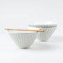 'Shinogi Sori' Donburi Schale | Yu Porcelain-Yu Porcelain-Tokoro