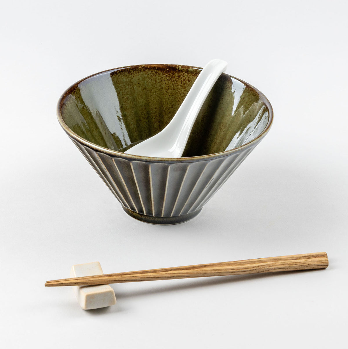 'Shinogi Sori' Donburi Schale | Yu Porcelain-Yu Porcelain-Tokoro