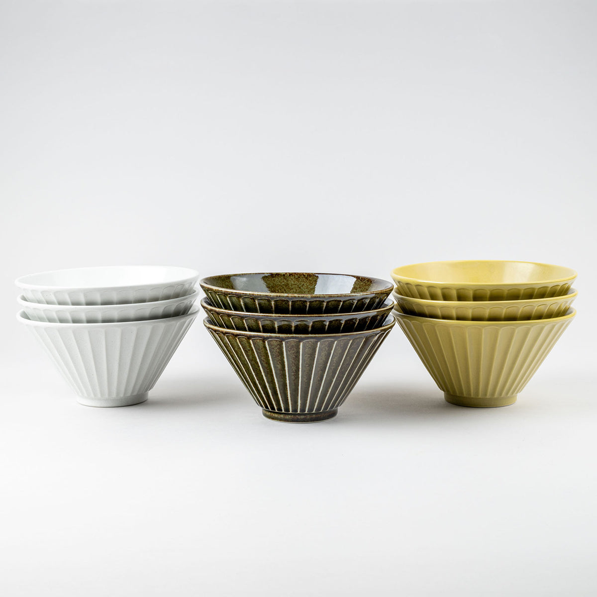 'Shinogi Sori' Donburi Schale | Yu Porcelain-Yu Porcelain-Tokoro