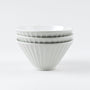 'Shinogi Sori' Donburi Schale | Yu Porcelain-Yu Porcelain-Tokoro