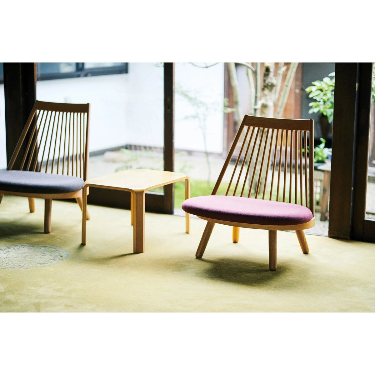 Spoke Chair - Toyoguchi Katsuhei | Tendo Mokko-Tendo Mokko-Weinrot-Tokoro
