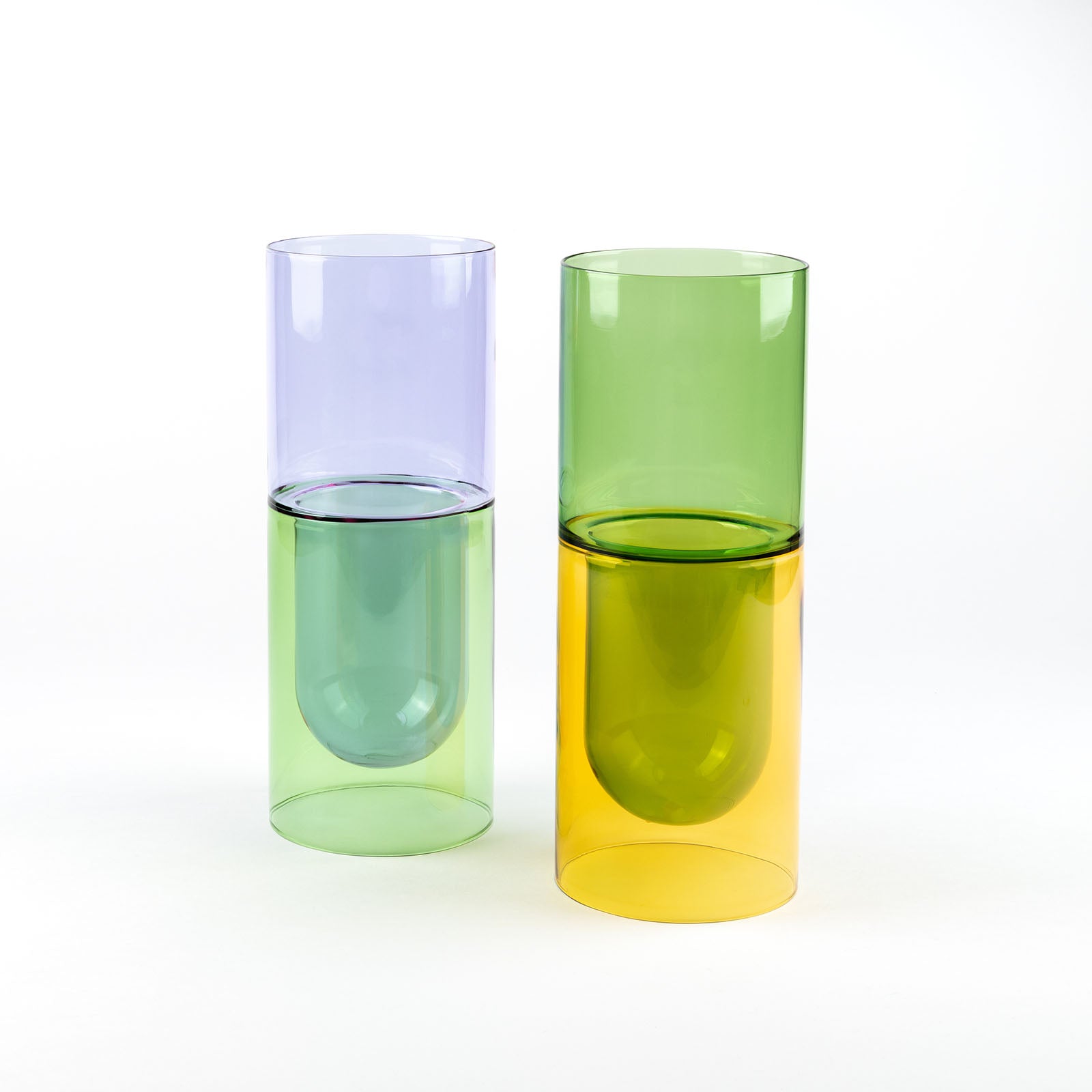 Two Tone DW Vase L | Amabro-Tokoro-Tokoro